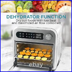 10L Air Fryer Convection Countertop Oven, 8 Menu Settings, Temperature