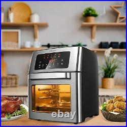 10-in-1 Air Fryer 16QT AirFryer Toaster Oven Oilless Cooker Countertop Oven Hot