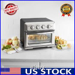 1800W Toaster Oven 6-Slice Air Fryer Countertop Convection Oillless 17L Capacity