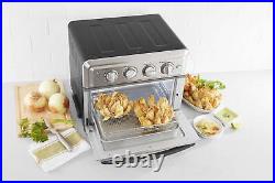 1800W Toaster Oven 6-Slice Air Fryer Countertop Convection Oillless 17L Capacity