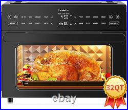 18-In-1 Air Fryer Toaster Oven Combo 32QT Large Fast Countertop Convection Ove