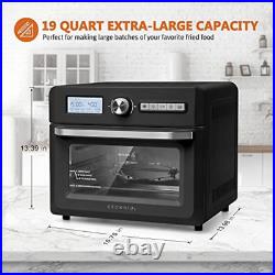 19Qt Air Fryer Toaster Oven 10-in-1 Countertop Oven Convection Roaster Oven Xmas