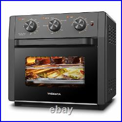 19 QT 5-IN-1 Air Fryer Toaster Oven Pro Countertop Convection Oven Gray US