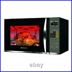1.2 cu. Ft. 1100-Watt Countertop Microwave Oven with Grill in Stainless Steel