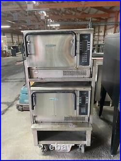 2014 & Later Set of 2 Turbochef Tornado NGC High Sp. Convection Oven With Stand