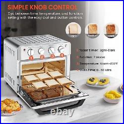 20 QT Air Fryer Toaster Oven Combo Countertop Convection Ovens 7-in-1 Used Home