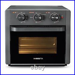 21 Quart Air Fryer Toaster Oven Convection Broil Roaster Dehydrator Countertop