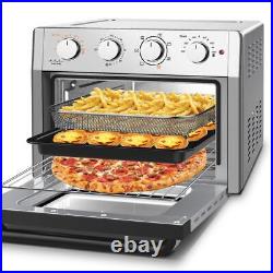 24QT Large Air Fryer Toaster Oven Combo, Upgraded 7-in-1 Convection Countertop