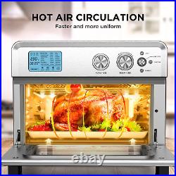 26.3 QT Extra Large Air Fryer Toaster Oven Combo 21-In-1 Countertop Convection