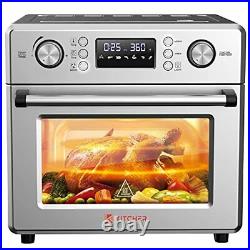 26.5QT Air Fryer Oven, Countertop Toaster Oven 6 Slice Convection Ovens with