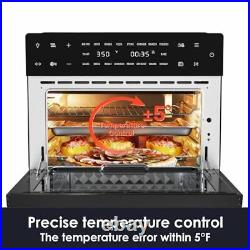 32 QT Digital Toaster Oven Air Fryer Combo, Convection Oven Countertop, 19-in
