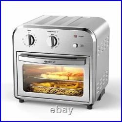 4 Slice Toaster Oven Countertop Convection Oven with Baking Pan Tray Basket