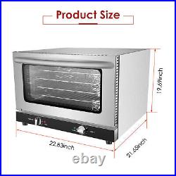 66L/70QT Electric Commercial Pizza Oven Countertop Air Fryer Oven Pizza Maker