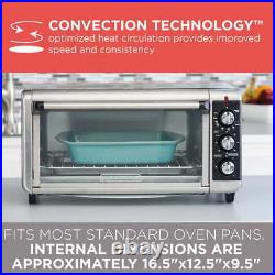 8 Slice Extra-Wide Stainless Steel Countertop Toaster Oven, TO3250XSB