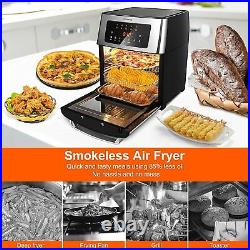 Air Fryer 16QT 10 in 1 AirFryer Toaster Oven Oilless cooker Countertop Oven Top