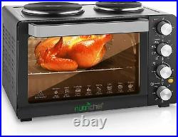 Air Fryer Convection Toaster Oven 30 Quarts 1400W Countertop Cooker Black New