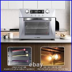 Air Fryer Oven, 10-In-1 Convection Oven, 24QT Combo Countertop Toaster Oven with