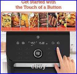 Air Fryer Oven Combo 7 Qt, Countertop Convection (100? To 450?) with Roast, Toas