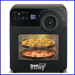 Air Fryer Toaster Oven 15QT Convection Airfryer Countertop Roast Broil Kitchen