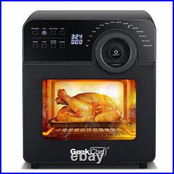Air Fryer Toaster Oven 15 Quarts Convection Airfryer Countertop Roast Broil US