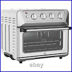 Air Fryer Toaster Oven 21 Qt Convection Countertop Warm Broil Toast Bake 1800W