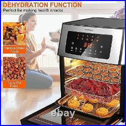 Air Fryer Toaster Oven Combo 10-in-1 16 Quart Countertop Convection Oven 1500W