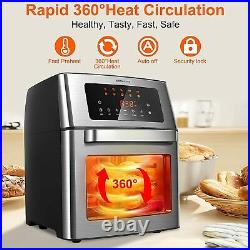 Air Fryer Toaster Oven Combo 10-in-1 16 Quart Countertop Convection Oven Digital