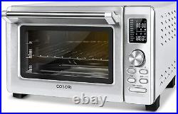 Air Fryer Toaster Oven Combo 12 Functions Smart 30L Large Countertop Rotisserie