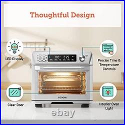 Air Fryer Toaster Oven Combo, 12-in-1 Convection Ovens Countertop 26.4QT