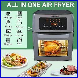 Air Fryer Toaster Oven Combo 16 Quart, Countertop Convection Roaster 10-in-1 Hot