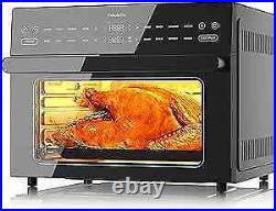 Air Fryer Toaster Oven Combo 32 QT Large Countertop Convection Toaster