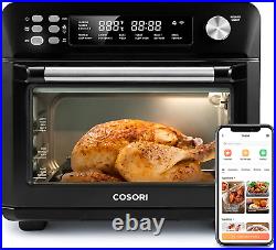 Air Fryer Toaster Oven, Countertop Convection Oven Combo, One-Touch Screen with