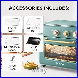 Air Fryer Toaster Oven Large 21 QT, 5 in 1 Countertop Oven, Fit 8 Pizza Convect