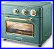 Air Fryer Toaster Oven Large 21 QT Convection Oven Fit 8 Pizza for Family Green