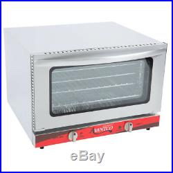 Avantco 1/2 Size Commercial Countertop Electric 1.5 Cu Ft Convection Oven Baking
