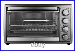 BLACK+DECKER Rotisserie Convection Countertop Toaster Oven, Stainless Steel, NEW