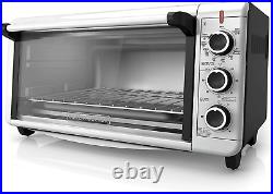 Black & Decker TO3240XSBD 8-Slice Extra Wide Convection Countertop Toaster Oven