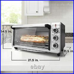 Black & Decker TO3240XSBD 8-Slice Extra Wide Convection Countertop Toaster Oven