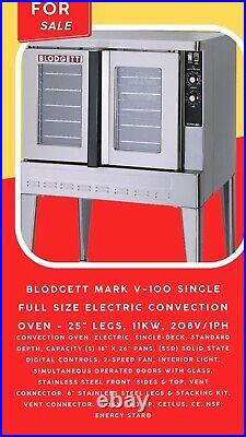 Blodgett MARK V-100 Electric Convection Oven Full Size Standard Depth