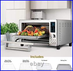 Bravo 12-In-1 Digital Toaster Oven, Countertop Convection Oven & Air Fryer Combo