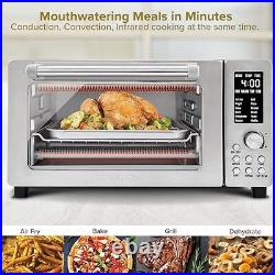 Bravo 12-in-1 Digital Toaster Oven, Countertop Convection Oven & Air Fryer