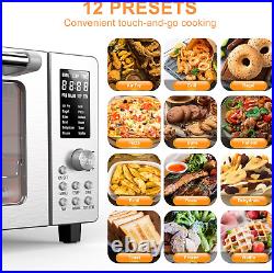 Bravo Air Fryer Toaster Smart Oven, 12-In-1 Countertop Convection, 1800 Watts, 2