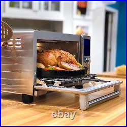 Bravo Air Fryer Toaster Smart Oven, 12-In-1 Countertop Convection, 30-QT XL Capa