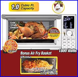 Bravo Air Fryer Toaster Smart Oven, 12-in-1 Countertop Convection, 30-QT XL Capa