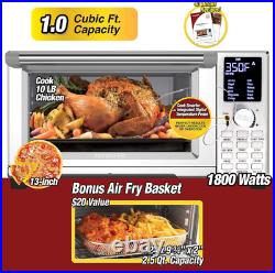 Bravo Air Fryer Toaster Smart Oven, 12-in-1 Countertop Convection, 30-QT XL Capa