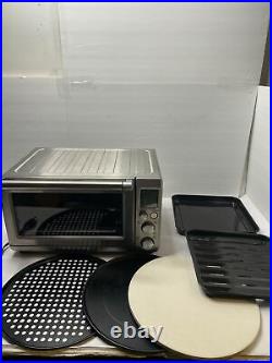Breville Convection Smart Oven Countertop Stainless Steel BOV800XL With Extras