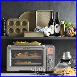 Breville Smart Oven Air Fryer PRO BOV900BSS Toaster & Nonstick 4-Piece Bundle