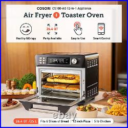 COSORI Air Fryer Toaster Oven, 12-In-1 Convection Ovens Countertop Combo, 6-Slic
