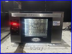 Cadco Bakerlux Half Sized Countertop Convection Oven Oxaft-03hs-lgdn-us