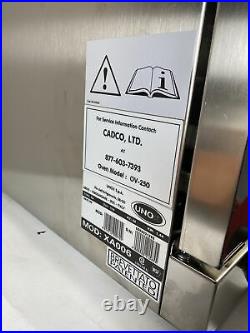 Cadco LTD. UNOX Countertop Commercial Convection Oven XA006 TYPE XA